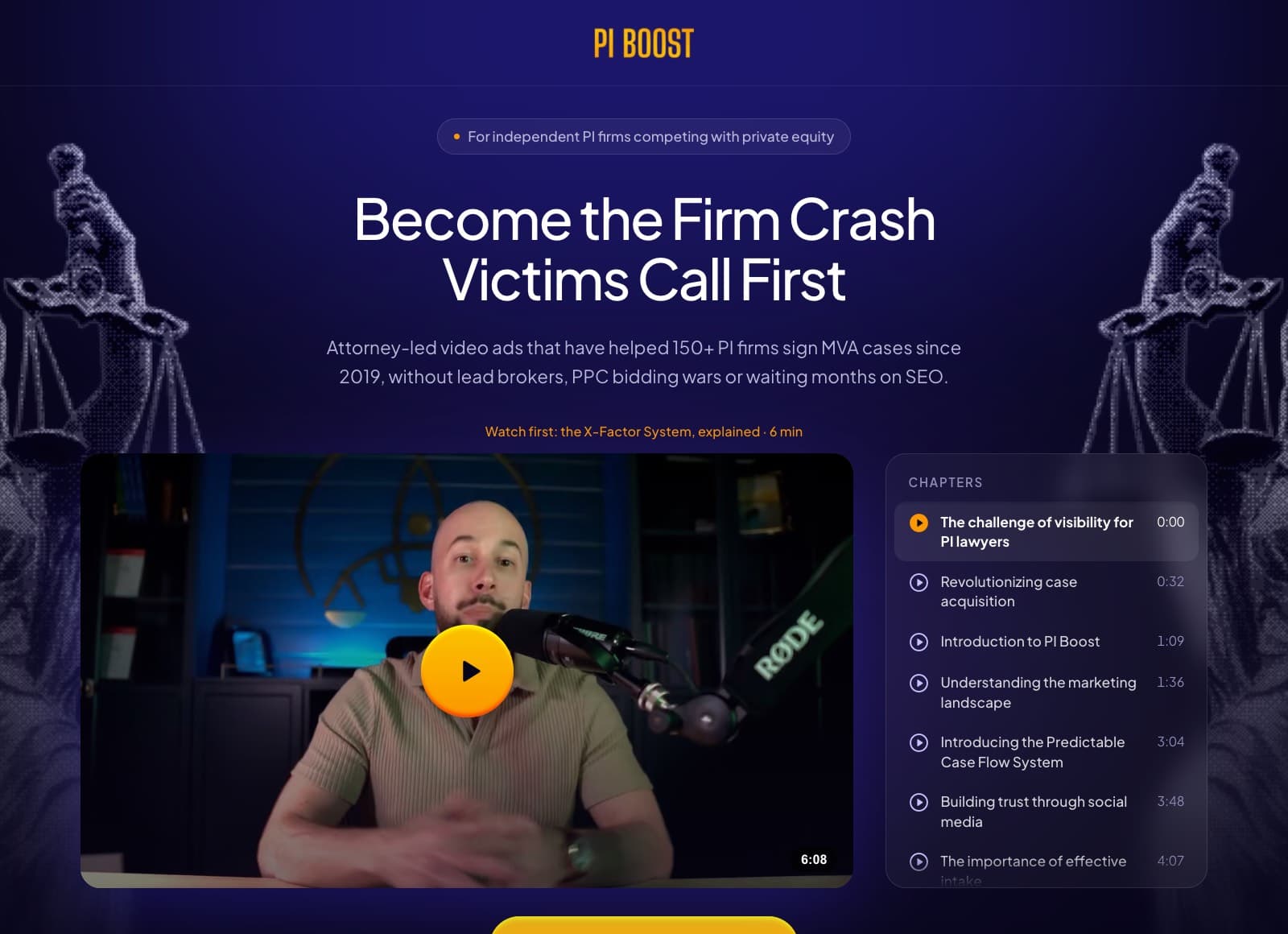 PI Boost website preview